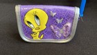 Vintage Tweety Bird Lot   1980 Pez Dispenser 2001 Coin Purse   Looney Tunes Set