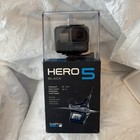 Gopro Hero 5 Black Edition Action Camera W Helmet Mount   Car Suction Cup Read 