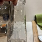 Vintage Clear Glass Urine Specimen Bottle Medical Professional Specialties