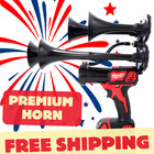 Milwaukee M18 Drill Impact Train Air Horn Quad Black   Remote   Assembled In Usa