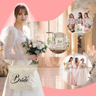 Bridal Shower Gifts For Bride To Be Tote Bag Canvas Wedding Bag With Handle Wome