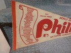 Vintage 1980 Philadelphia Phillies World Series Champions Pennant Full Size Rare