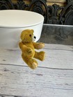 Vintage Miniature Teddy Bear Chu-ming Wu Little Gems 2 5    Mini Yellow Jointed