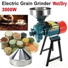 110v Electric Grinder Mill Grain Corn Wheat Feed flour Dry Cereal Machine