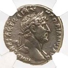 Ngc   Vf   Roman Ar Denarius Hadrian Ad 117 - 138 Ngc Certified Ancient Roman