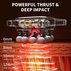 Vtt 16-head Massage Gun Set  Deep Tissue Percussion Massager With 3 Modes   30  