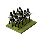 Vintage Scruby 25mm Napoleonic Brunswick Black Legion 68 Infantry Cannon Video