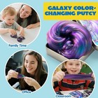  Galaxy Color-changing Putty Slime For Squishy Sensory Toy Kids   Adult 4 2oz 