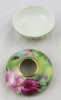 Antique I E   Co Hand Painted Nippon Porcelain Dresser Jar Japan