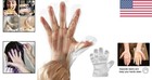 Bulk 400 Clear Disposable Gloves - Latex-free  Powder-free  Perfect For Cooking