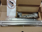 New   Sealed  Ynl Metal Shower Curtain Rod - Brushed Nickel 30-48  Super Nice 
