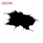Ujiom Crack Wall Stickers Design Creative Attractive Baby Nursery Room Decal 