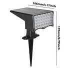 Led Solar Spot Light Outdoor Waterproof Landscape Spotlight Garden Security Lamp