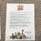 Vintage 1995 Disney Toy Story Pre Screening Show Lot Pediatric Aids Benefit