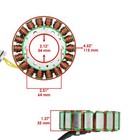 Stator   Regulator Rectifier For Honda Gl1200 Goldwing Aspencade Interstate