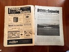 Free Ship 1907 Railway And Engineering Journal Of Railway Motive Power   Rolling