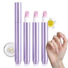 3pcs 3-in-1 Nail Care Set - Cuticle Pusher   Oil Pen  Ceramic Tip Treatment For
