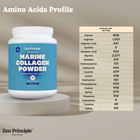 Marine Collagen Peptides Hydrolyzed  Wild-caught Fish 3 Lb  Type I-iv 