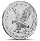 2025 1 Oz American Silver Eagle Coin  bu 