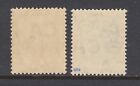 St  Kitts - Nevis Sc 3  18a Mnh  1903-05 2p   3p Bicolors  Fresh  Bright  F-vf