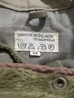 Vtg German Military Field Parka Jacket Pflegeleicht Mens 54 Us 44 Beige Lined