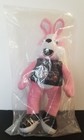 Green Day Drunk Bunny Toy Rare Tour Merch Revolution Radio Pink Rabbit Plush