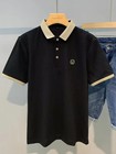 Men s Classic Contrast Short Sleeve Collar Polo Shirt