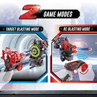 Robo Rapidfire Silverlit 2-in-1 Remote Control Blasting Robot With Rechargeable