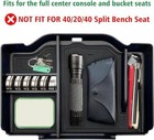 Center Console Organizer Fit For Dodge Ram 1500 2500 3500 2026 2025 2024 Black
