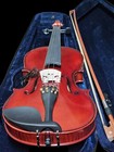 Full-size Dark Flamed 4 4 Rothenburg Stradivarius Acoustic electric Violin