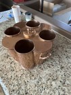 Copper Wine Cooler  Source Perrier  France Vintage 1997 Copy Of Art Deco C1920 W