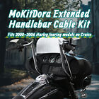 16  Bar Extension Clutch Brake Throttle Cable For Harley Touring 00-06 N cruise