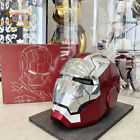 Us Stock Autoking Iron Man Mk5 1 1 Helmet Wearable Voice-controlled Cosplay Prop