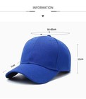 Solid Plain Baseball Cap Trucker Blank Hat Ball Men Women Adjustable
