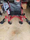 Transport Wheelchair  Lightweight Easy Travel  Supports Up To 400lbs