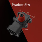 Manifold Absolute Pressure Map Sensor  09359409  12614973  16235939  16187556  3