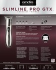 Brand New Andis Slimline Pro Li Gtx Cordless Trimmer