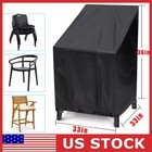 Outdoor Stackable Patio Chair Covers Waterproof Outdoor Stacking Storage Covers 