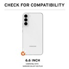 Prime Magnetic Ring Stand Hybrid Case Cover For Samsung S22 Plus Black