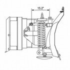 72  Hd Skid Steer Snow Pusher Dozer Blade Combo Universal Quick Attach