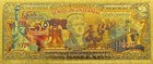 Usa 250 Gold  2 Dollar Bill American Independence Freedom Collectible Money Note