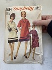 Vintage Simplicity 6634 Misses Dress Pattern - Size 18 Bust 38