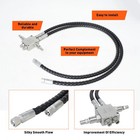New For Swivel Motor Assembled Chinese Mini Excavator Cushion Valve Kit Complete