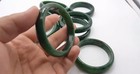 Nephrite Jade Bangle  Green Gemstone Jewelry  Polished Jade Braceletgenuine 