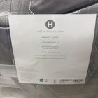 Hotel Collection Impasto Stone 3 Piece Bedding Set Comforter   2 King Shams 