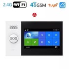 2 4g Wifi 4g Gsm Smart Alarm 2mp Camera Siren Door Sensors Home Security Kit