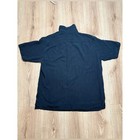 Vintage Short Sleeve Button-up Shirt By Vintage In Dark Blue