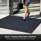 Commercial Floor Mat Non-slip Waterproof  29 x17  Front Door Mat For High Traffi