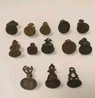 Antique And Rare Seals  Turkie  Lot Of 13 