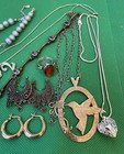 Scrap Or Wear Sterling Silver  925 Rings Bracelet Earring Jewelry Lot 75 4 Grams